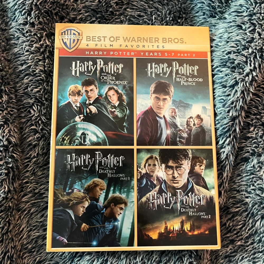 Warner Bros. Harry Potter 4-Film Favorites Box Set -